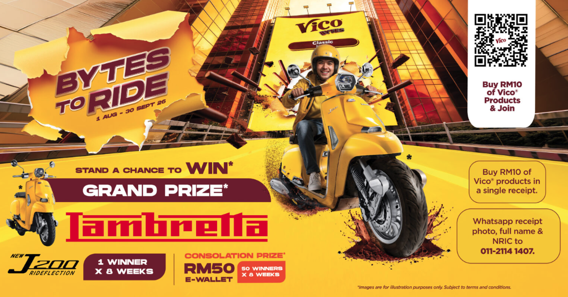 Peraduan Vico Bytes to Ride