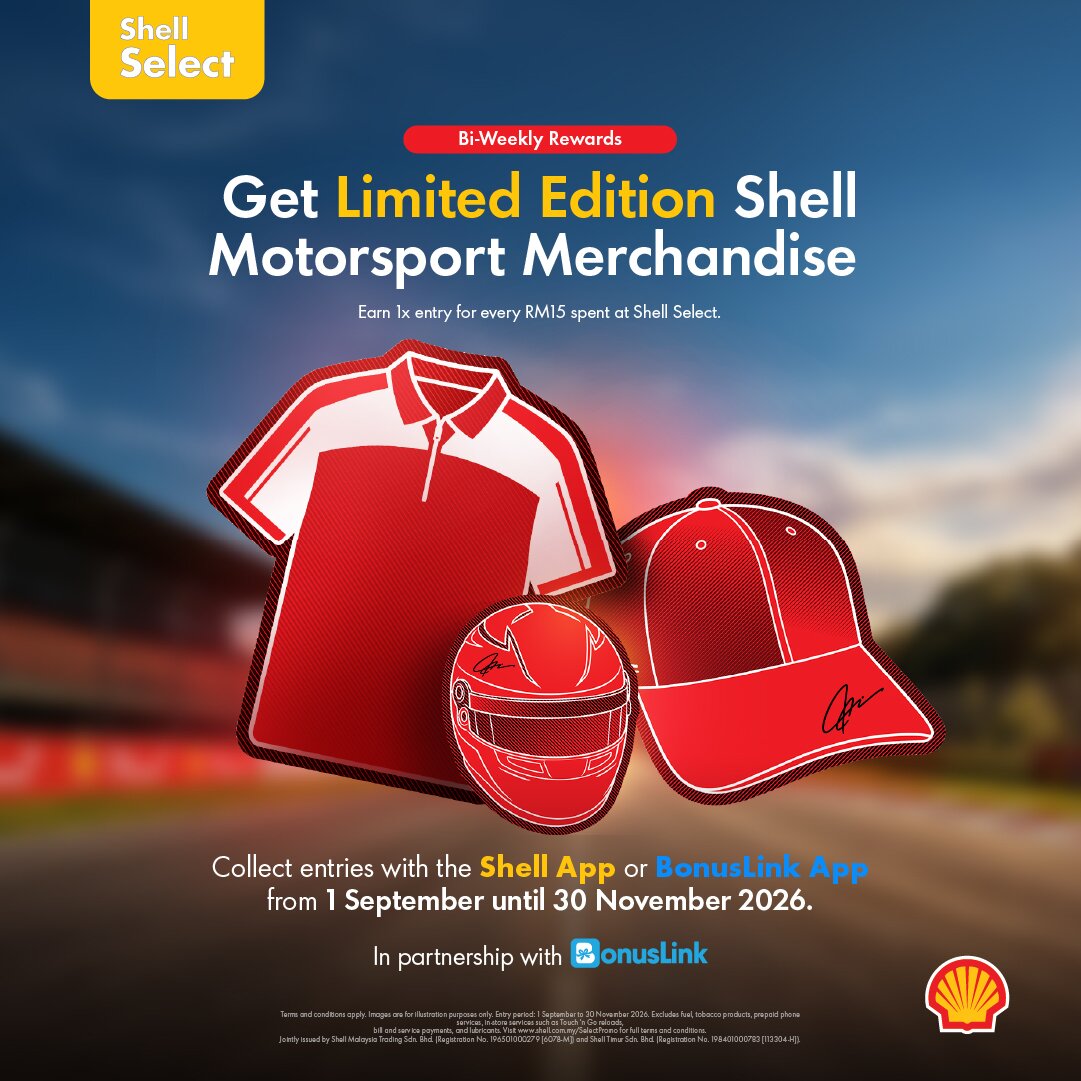 Shell Select Race Season Contest – Win Motorsport Merchandise