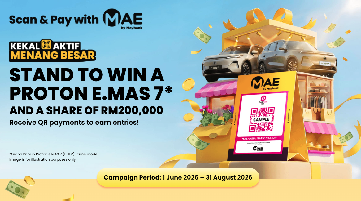 Scan & Pay with MAE