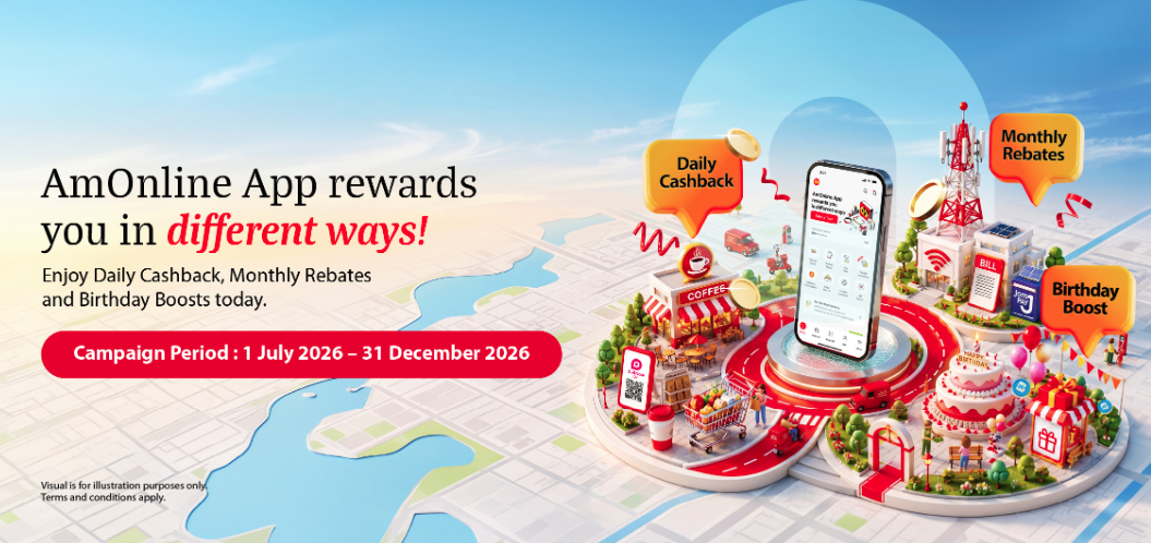 Bank with AmOnline App