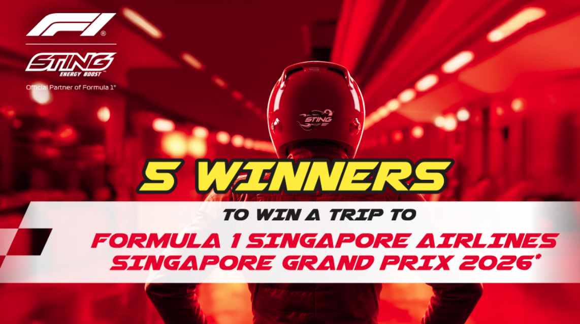 Sting x F1 National Consumer Promotion